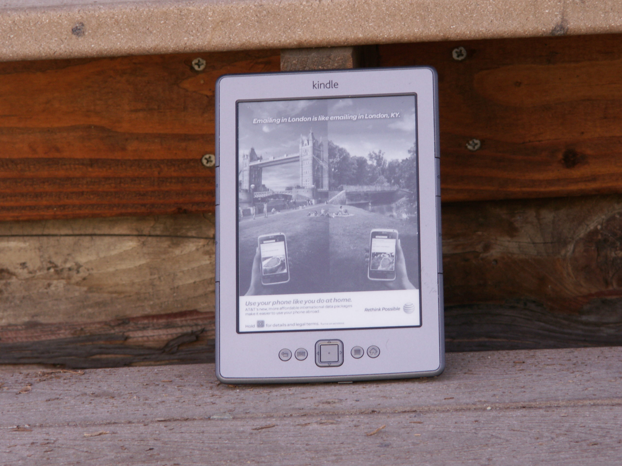 A Kindle eReader